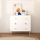 preview thumbnail 24 of 38, Kids 3 Drawer Dresser, Baby Nightstand for Bedroom,Storage Cabinet for Toddler Child for Living Room,Toddler Room, Nursery