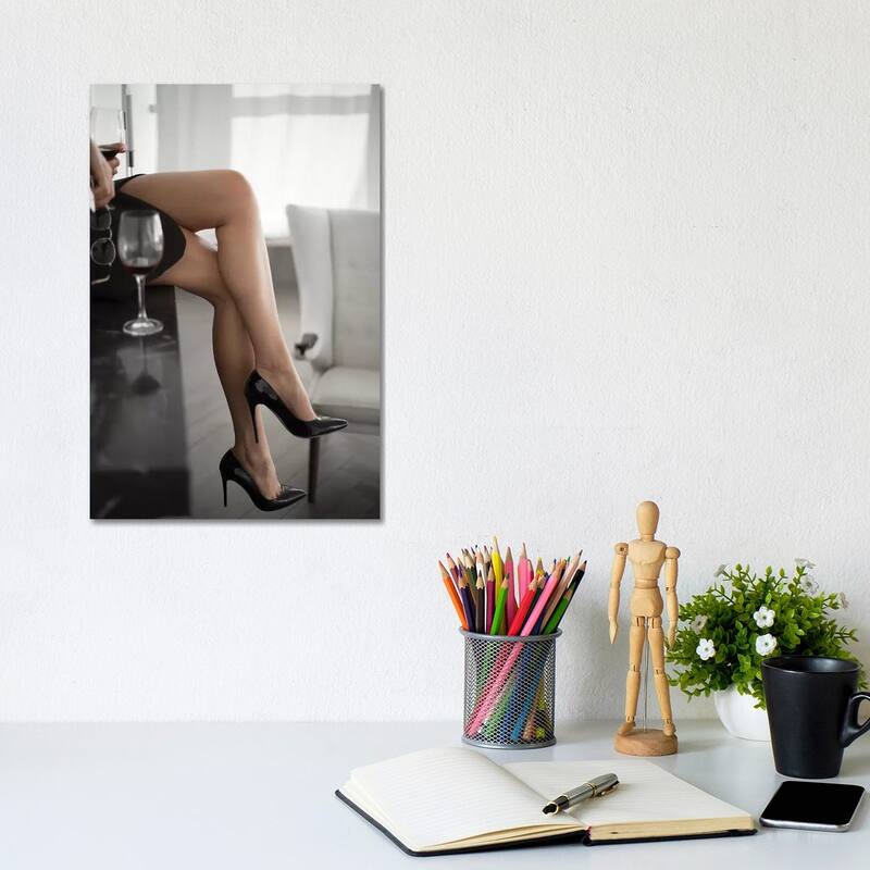 iCanvas "Wine" by Yura Ashi Canvas Print - 12x8x0.75