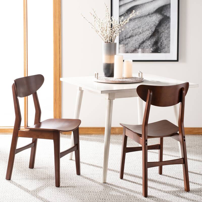 SAFAVIEH Lucca Retro Dining Chair (Set of 2)