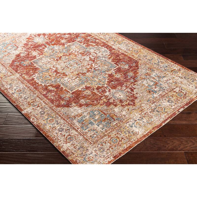 Livabliss Fliegen Traditional Area Rug
