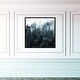 preview thumbnail 24 of 25, Oliver Gal 'Over The Pine' Nature and Landscape Wall Art Framed Print Forest Landscapes - Black, White