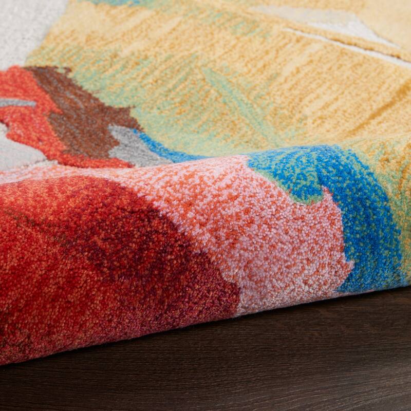 Nourison Symmetry Abstract Area Rug
