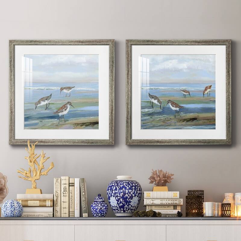 Seabird Beach I- Premium Framed Print - Ready to Hang