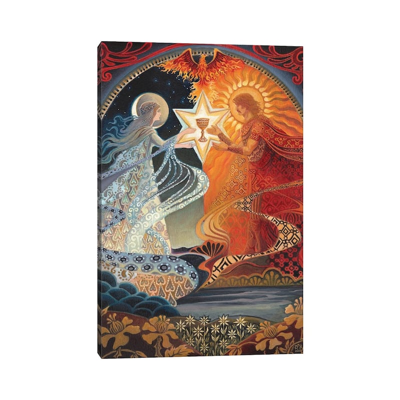 iCanvas "The Alchemical Wedding" by Emily Balivet Canvas Print