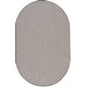 preview thumbnail 56 of 119, Nourison Courtyard Indoor/Outdoor Modern Geometric Area Rug 5' x 8' Oval - Ivory/Charcoal