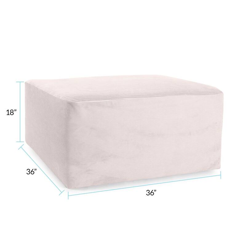 Universal Square Ottoman Pana Natural