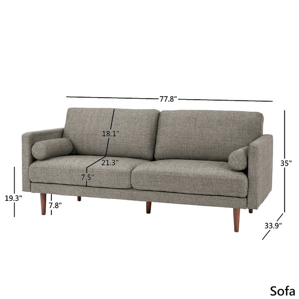 Oana Mid-Century Tapered Leg Seating Collection by iNSPIRE Q Modern