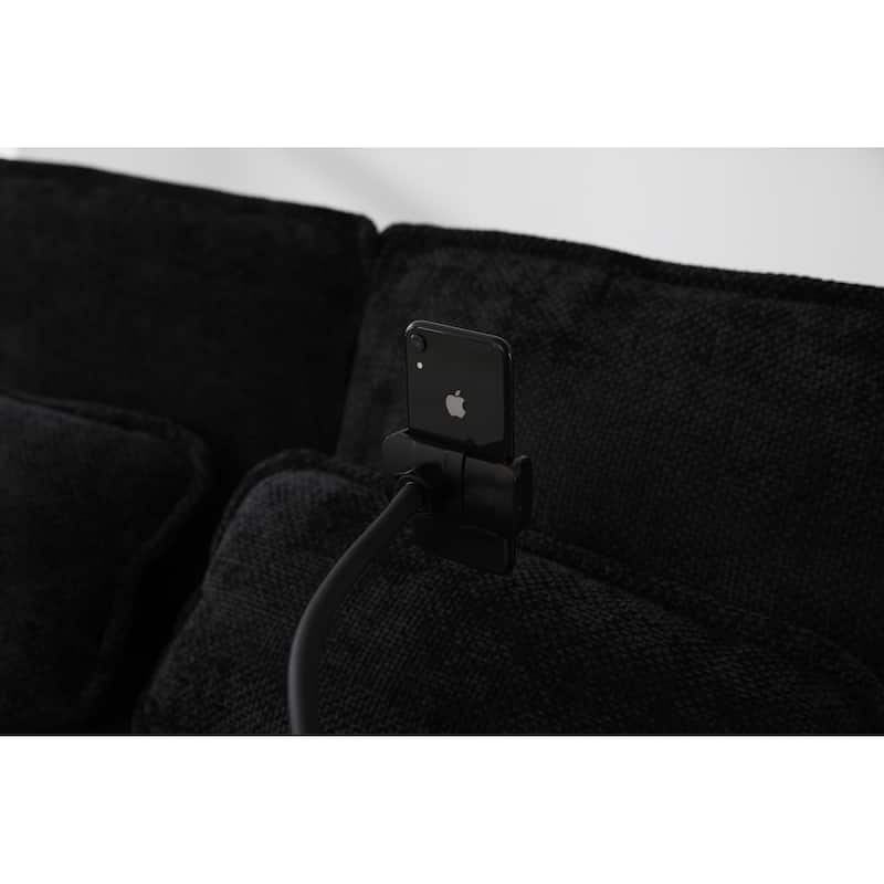 GDFStudio - Lara 106" U Shape Sectional Sofa Cloud Couch for Living Room