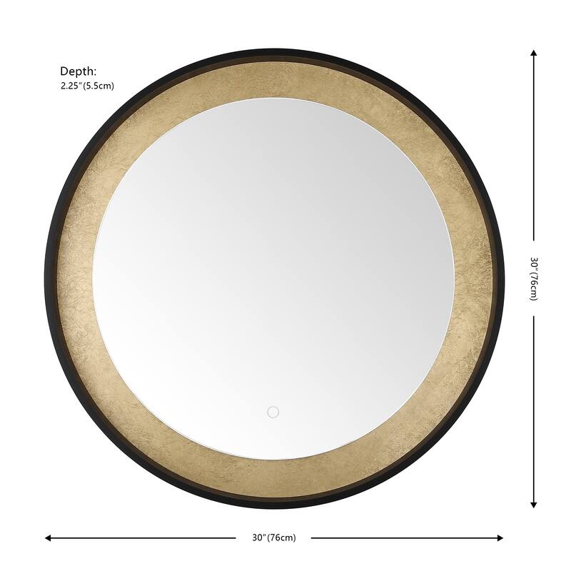 SAFAVIEH Gabriella 30" Led Vanity Mirror