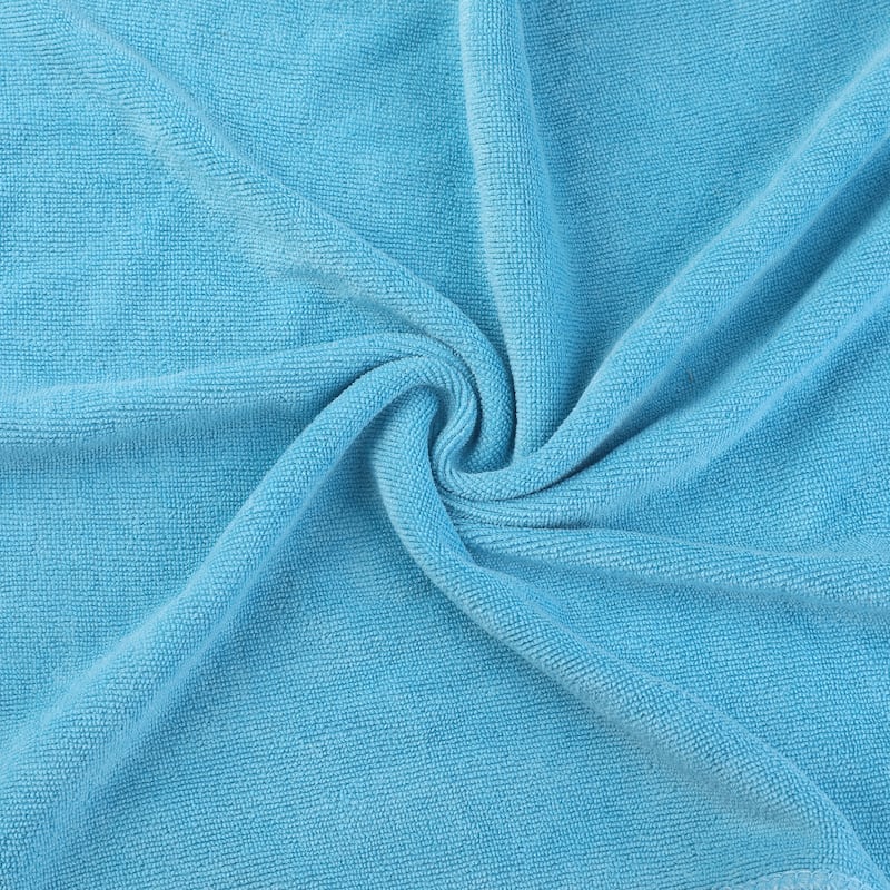 Absorbent Microfiber Cleaning Towels, Quick Drying Towels, Great for Washing Dishes - Blue
