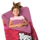 preview thumbnail 12 of 14, Sanrio Hello Kitty Slumber Kitty Cloud Touch Sherpa Slumber Bag 27×56 Inches
