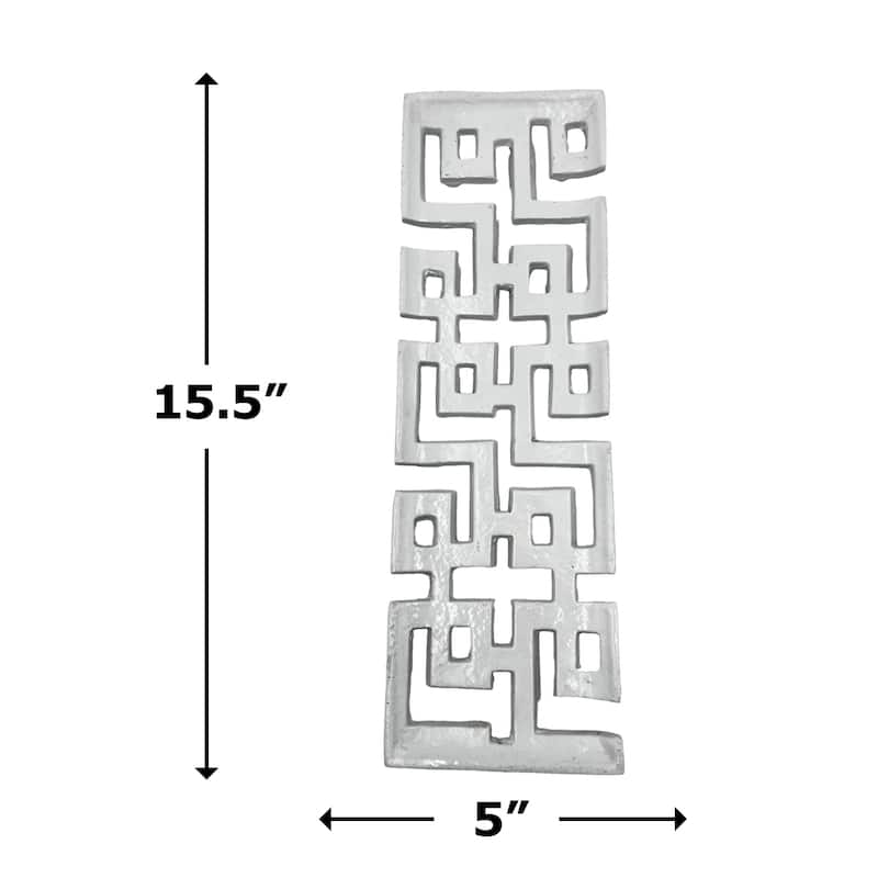Decorative Handmade Aluminum Modern Tray