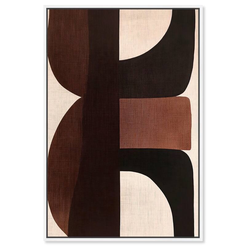 Moralis Echo I Canvas by Art Remedy - 30" x 45" - White