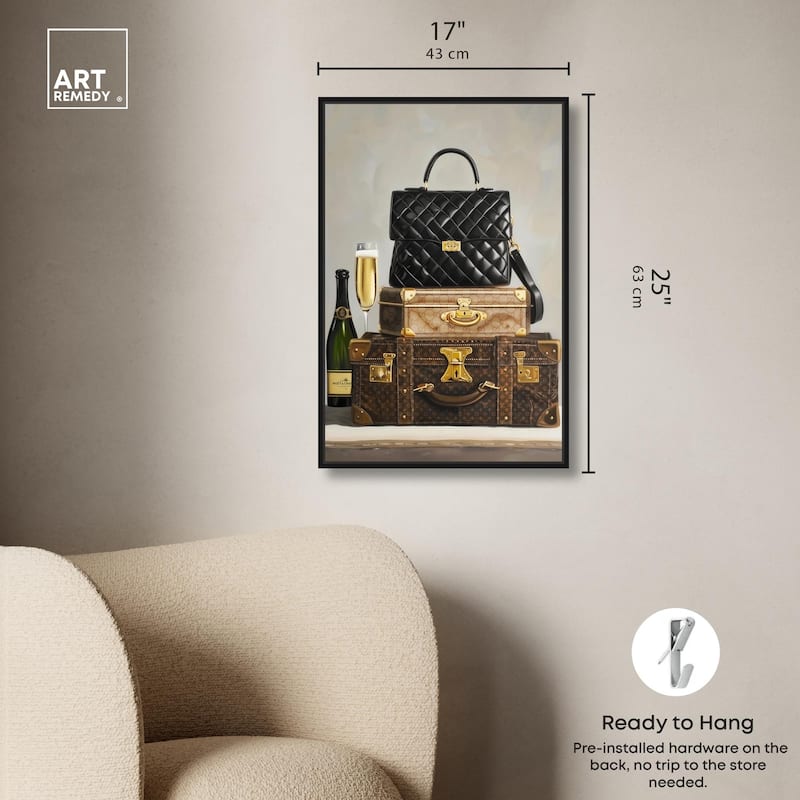 Getaway Necessities Canvas by Art Remedy