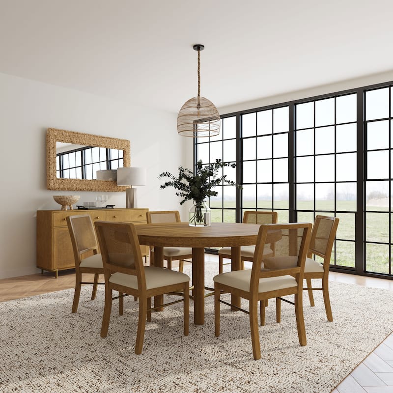 Arini Round Dining Room Table Set