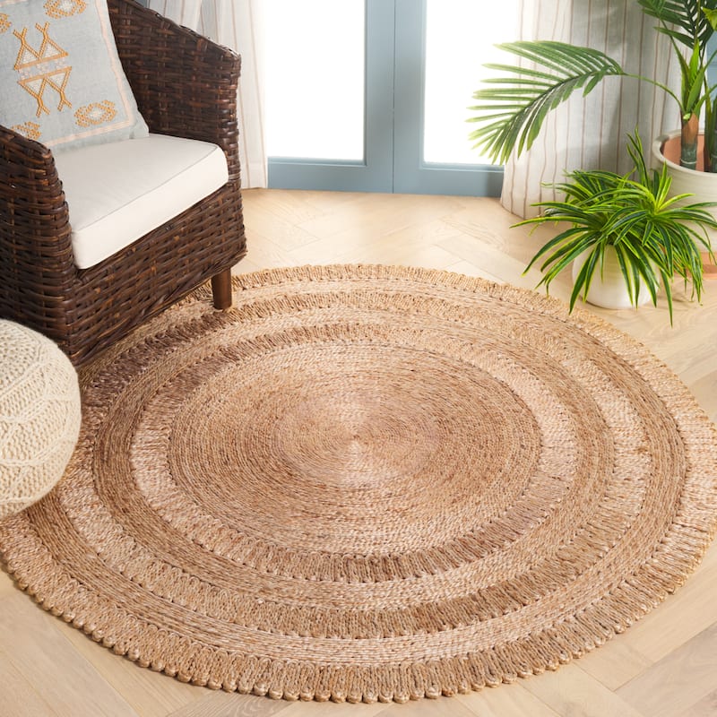 SAFAVIEH Handmade Natural Fiber Mylie Boho Jute Rug