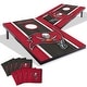preview thumbnail 1 of 5, Tampa Bay Buccaneers NFL Compact 2x3 Tailgate Cornhole Board Set Include Carrying Case