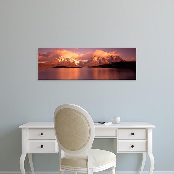 Easy Art Prints Panoramic Images's 'Torres de Paine National Park Chile' Premium Canvas Art
