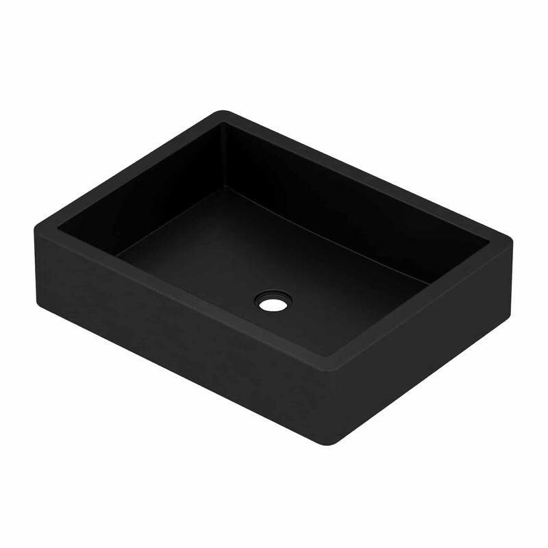 Nipomo NativeStone Undermount/ Vessel Bathroom Sink - 19.5" x 15" x 4.5"
