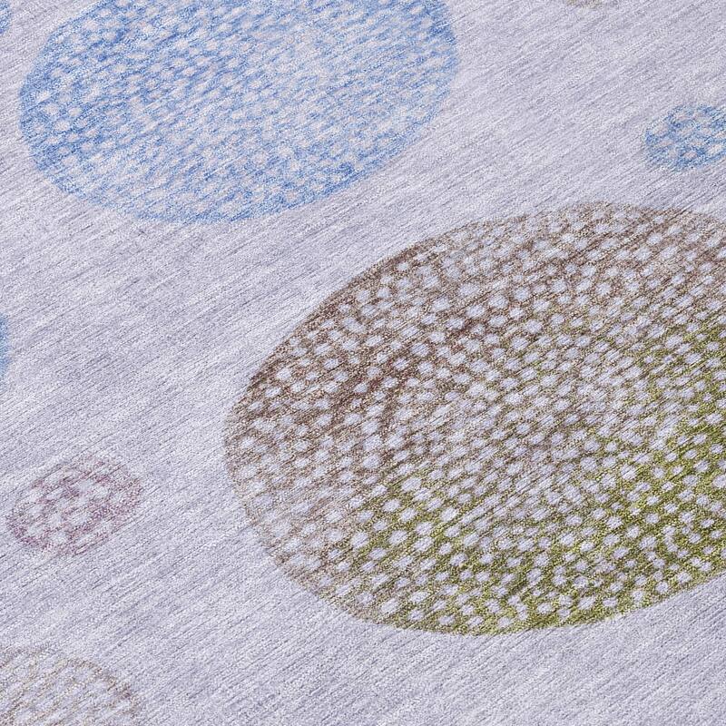 HomeRoots Geometric Transitional Rectangle Outdoor Rug