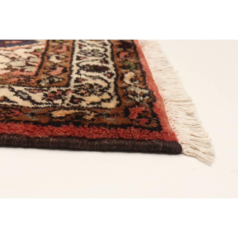 ECARPETGALLERY Hand-knotted Anadol Red Wool Rug - 2'10 x 9'10