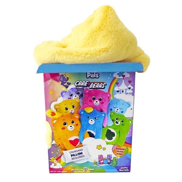 Happy Nappers: Care Bears Pillow Pocket Pal - Funshine Bear - On