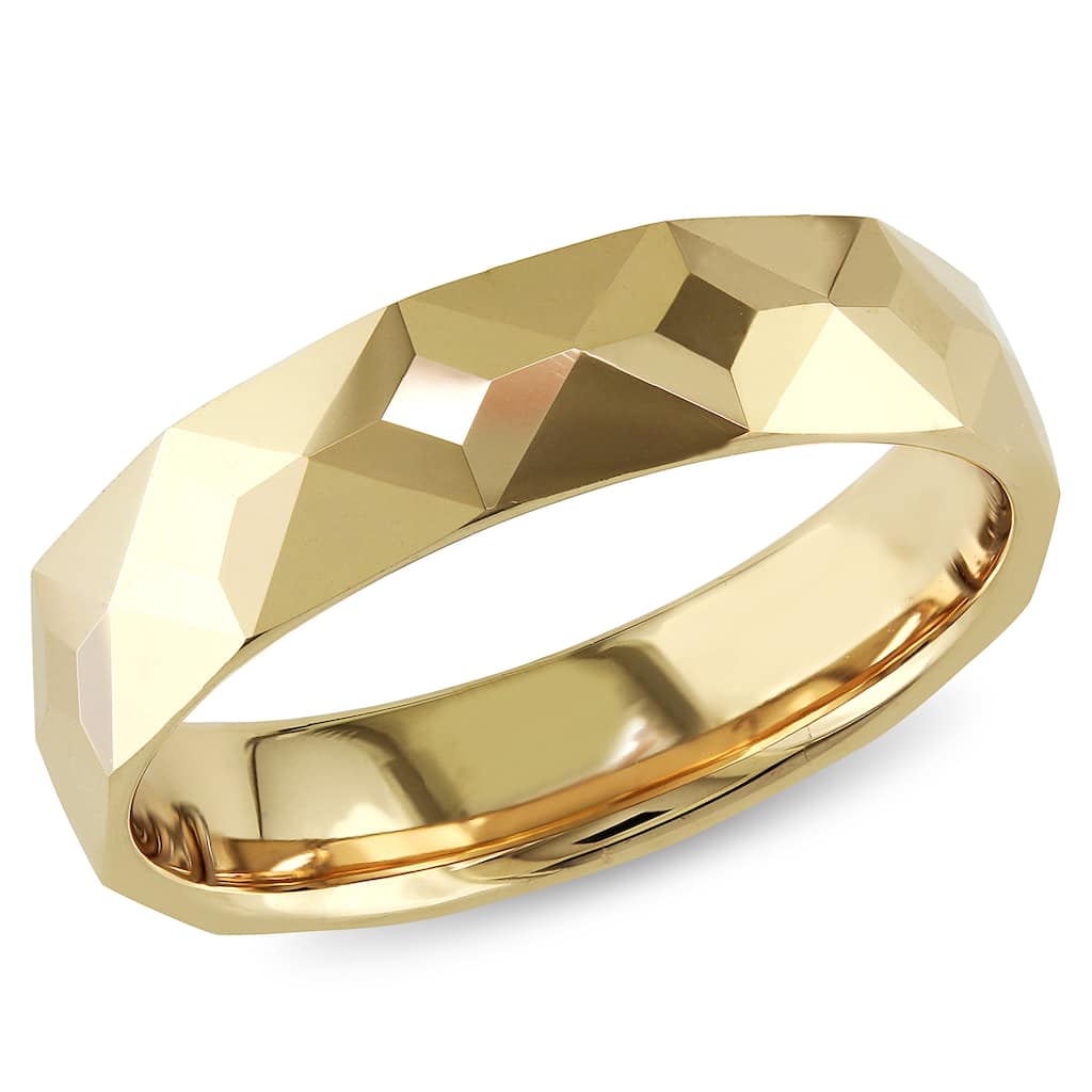 Miadora Men's Wedding Band in Tungsten