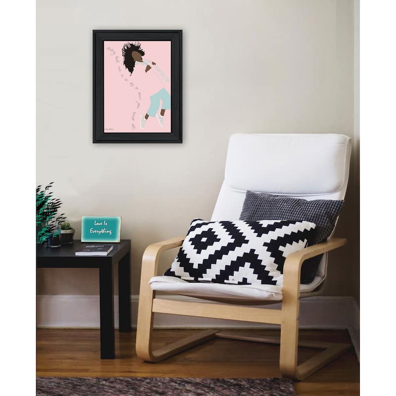 TrendyDecor4U "Dance Your Heart Out" Framed Print Wall Art