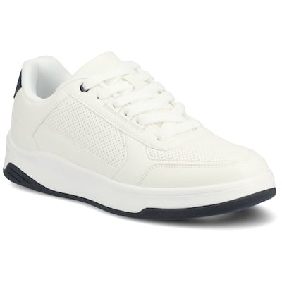 Vance Mens Swift Comfort Medium and Wide Width Perforated Low Top Sneaker