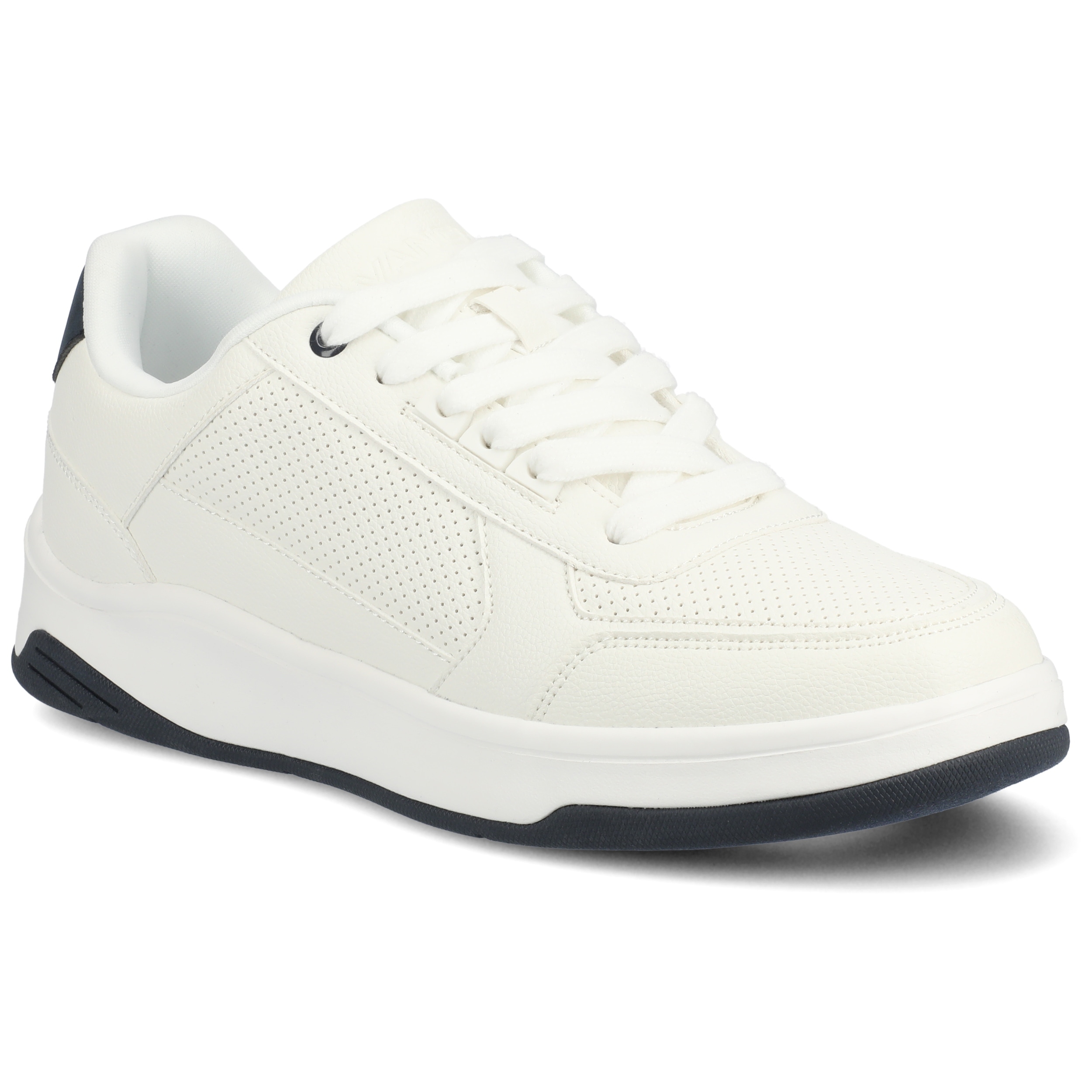 Vance Mens Swift Comfort Medium and Wide Width Perforated Low Top Sneaker