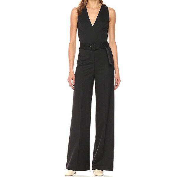 theory black jumpsuit