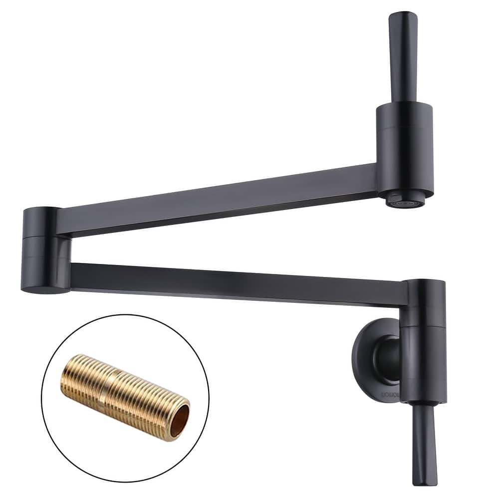 WOWOW Wall Mount Pot Filler Kitchen Faucet