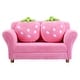 preview thumbnail 7 of 9, Costway Kids Sofa Strawberry Armrest Chair Lounge Couch w/2 Pillow
