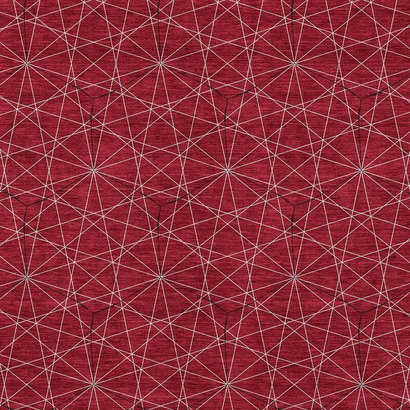 HomeRoots Geometric Transitional Rectangle Outdoor Rug