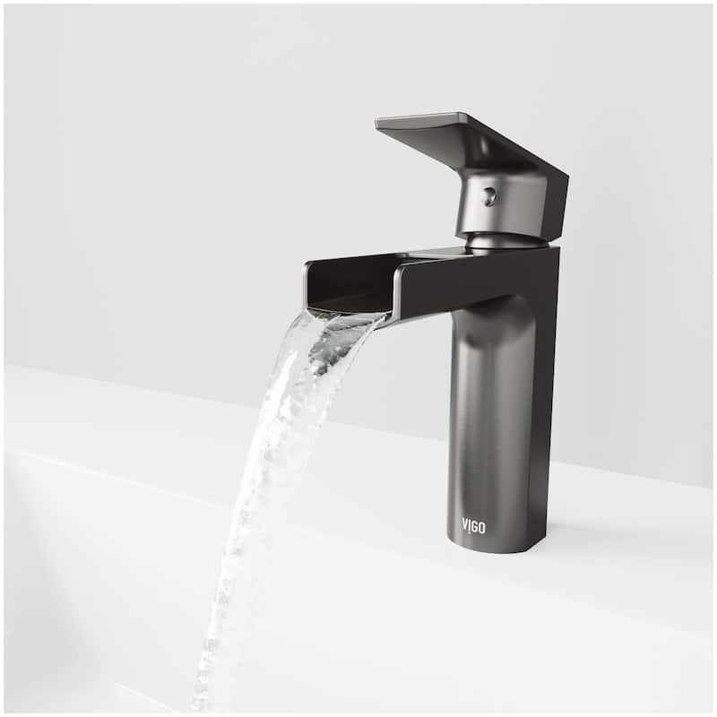 Vigo Ileana 1.2 GPM Single Hole Bathroom Faucet