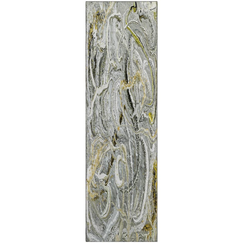 Premium Washable Super Soft Abstract Contemporary Mayfield Rug