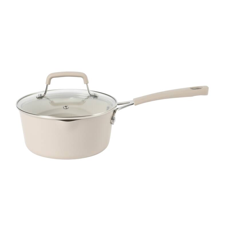 Martha Stewart Heathland Premium Nonstick 10-Piece Aluminum Cookware Set.