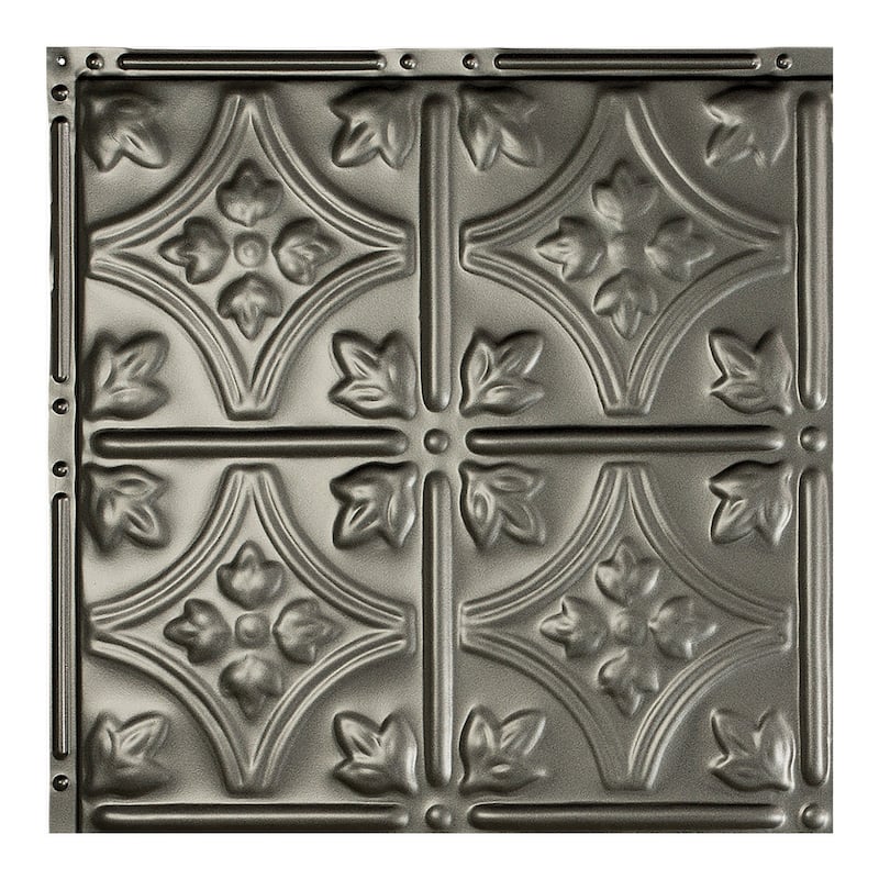 Great Lakes Tin Hamilton Lay-in Ceiling Tile - Argento - Sample