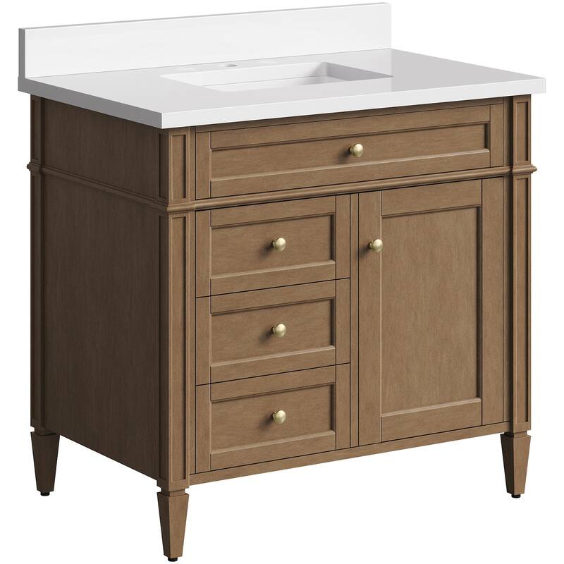James Martin Vanities 655-V36-1WZ Brittany 36" Free Standing Single