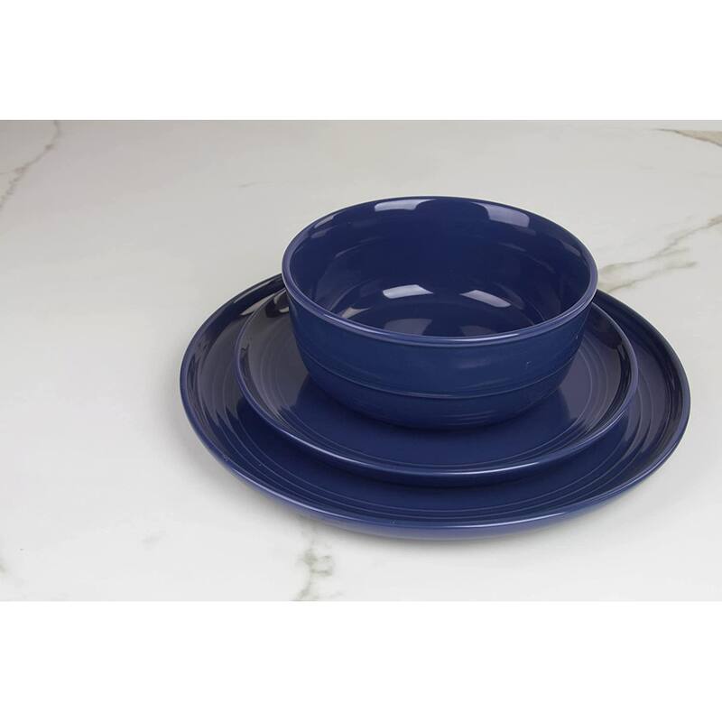 Double Line 16 Piece Dinnerware Set