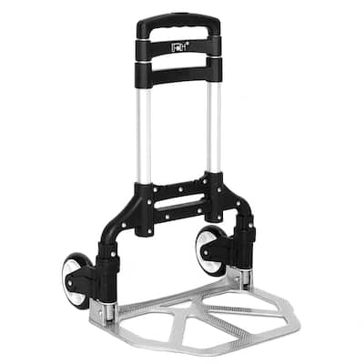 5 Drawers Portable Wheels Steel Welding Cart Black