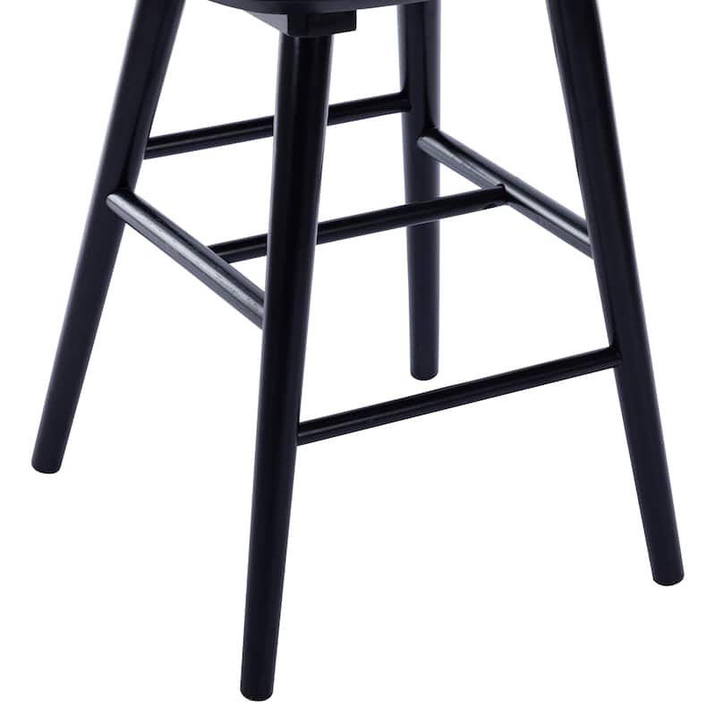 Farmhouse 24" Spindle Wood Counter Stools