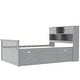 preview thumbnail 51 of 52, Full Size Storage Platform Bed Captain Bed with 4 Drawers and Storage Headboard, Wood Slats Support No Box Spring Needed