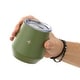 preview thumbnail 6 of 5, JoyJolt Vacuum Insulated Stainless Steel Stemless Wine Tumbler with Lid - 12 oz