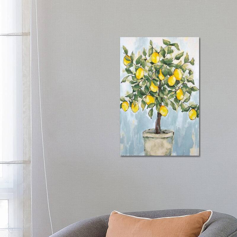 iCanvas "Lovely Lemons " by Jennifer Holden Canvas Print - 26x18x1.5