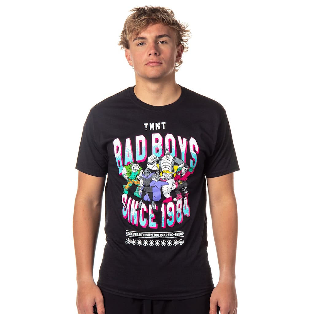 Teenage Mutant Ninja Turtles Men's TMNT Bad Boys Since 1984 T-Shirt