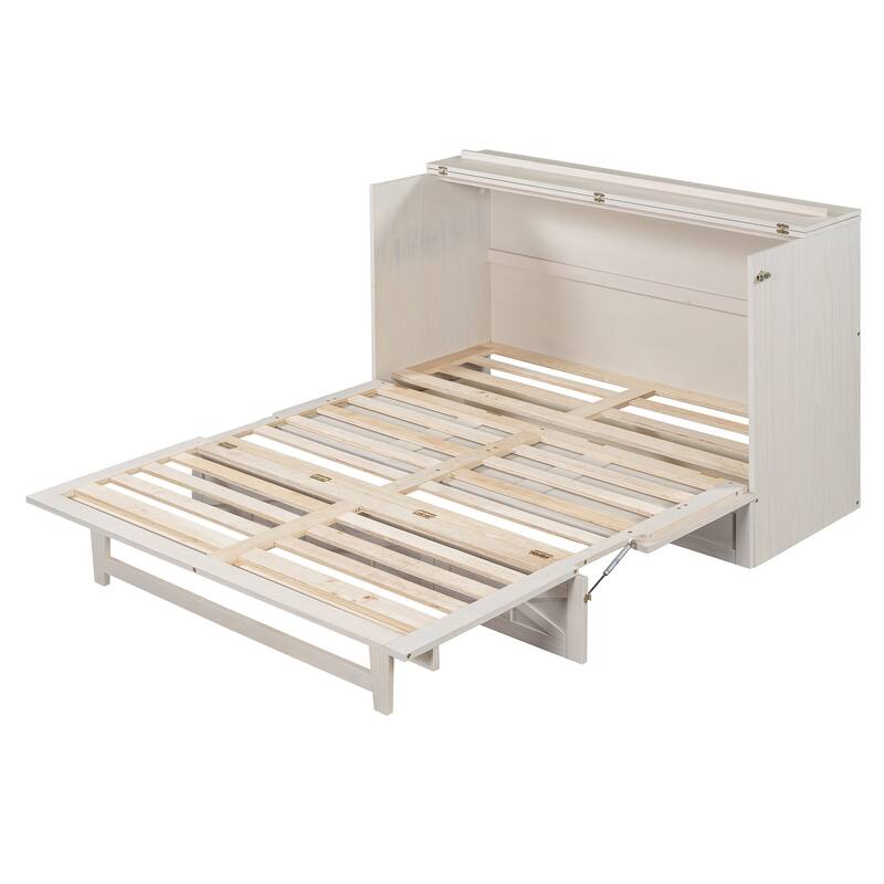 Modern Murphy Bed with Storage Drawers