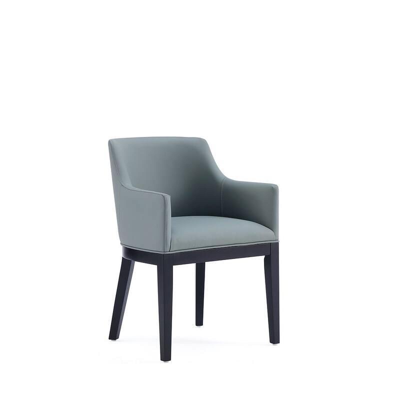 Manhattan Comfort Gansevoort Modern Faux Leather Dining Armchair