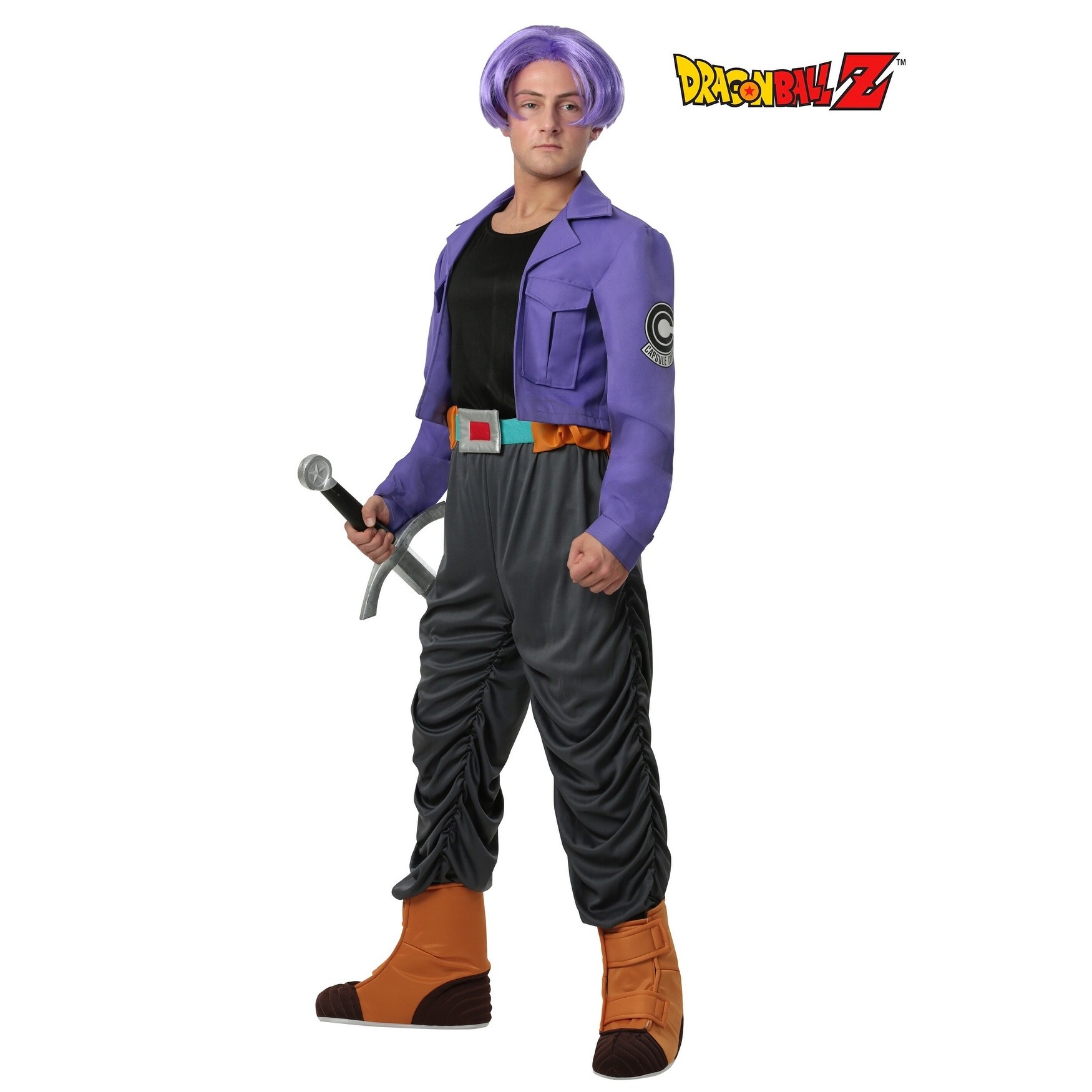 Shop Dragon Ball Z Trunks Costume For Men Overstock 13053008