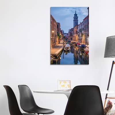 iCanvas "Rio Di San Barnaba, Dorsoduro, Venice, Italy" by Jan Becke Canvas Print